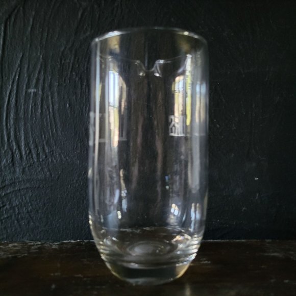 Small Vintage "Ours" Glass Martini Pitcher, Vintage Barware - Picture 4 of 5